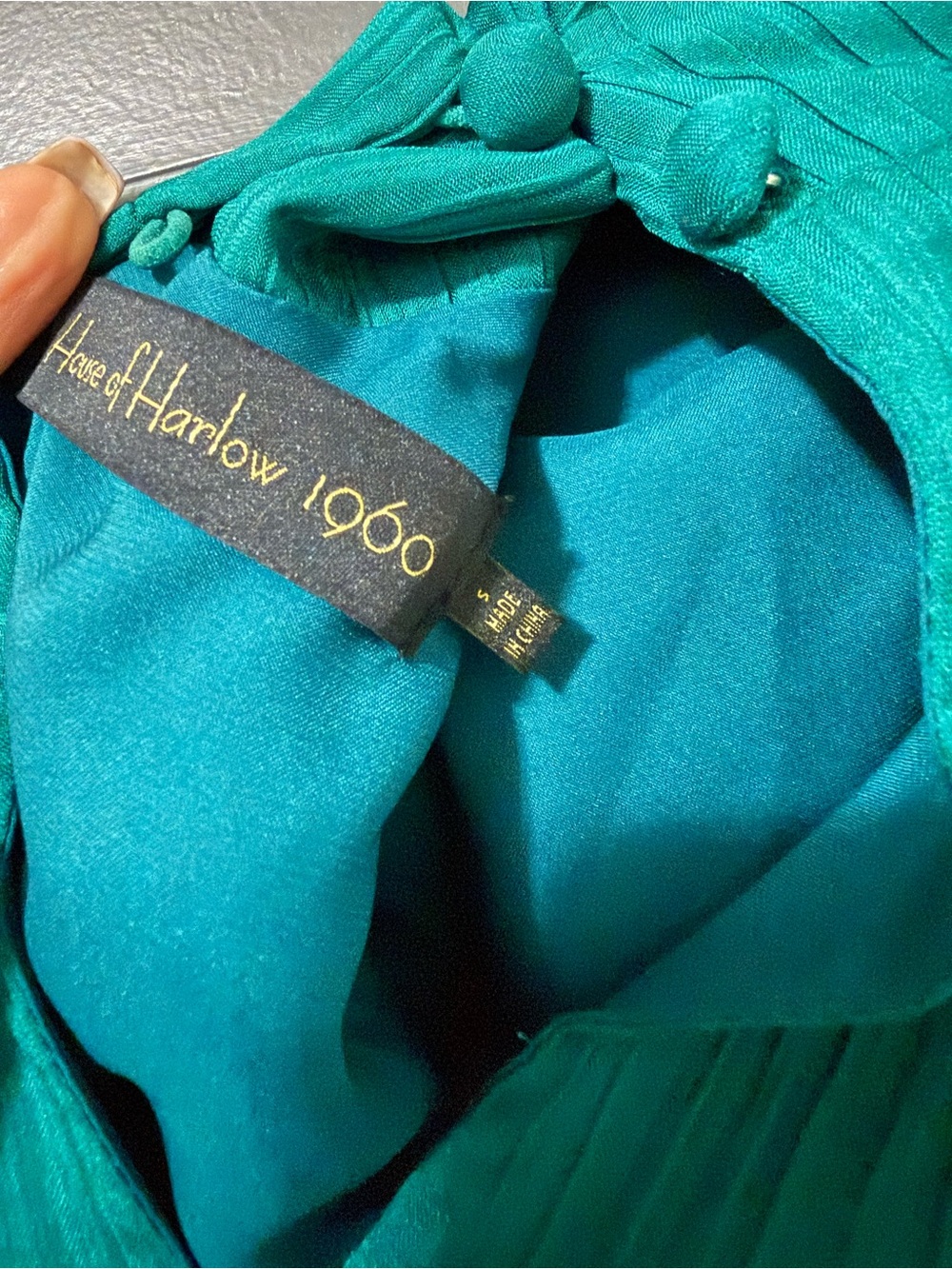 x REVOLVE Lucille Top in Deep Teal
HOUSE OF HARLOW 1960 in Deep Teal